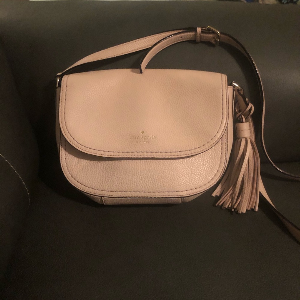 Pink Kate Spade Bag with Tassel